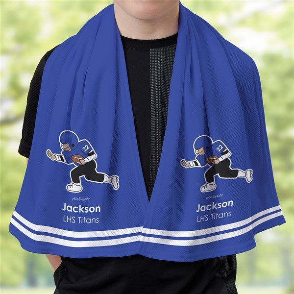 philoSophie's® Football Personalized Cooling Towel  - 39288