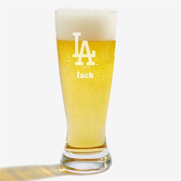MLB Los Angeles Dodgers Personalized Beer Glass  - 39354