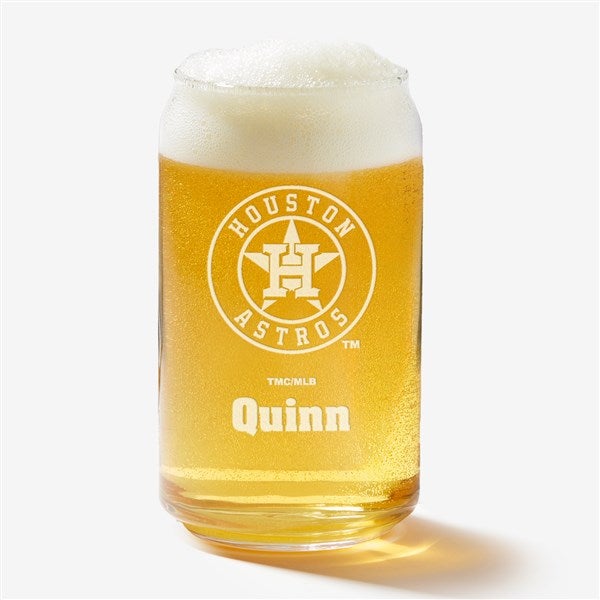MLB Houston Astros Personalized Beer Glass  - 39357
