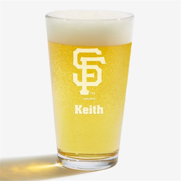 MLB San Francisco Giants Personalized Beer Glass  - 39358