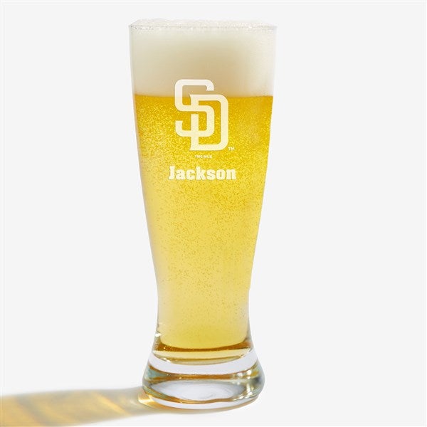 MLB San Diego Padres Personalized Beer Glass  - 39360