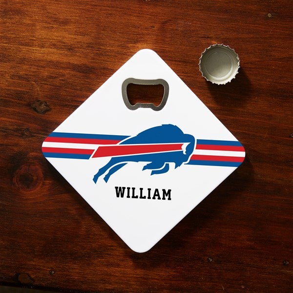 NFL Buffalo Bills Personalized Bottle Opener Coaster  - 39370