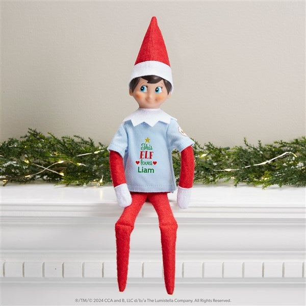 The Elf on the Shelf Loves Personalized Clause Couture Elf Shirt  - 39400