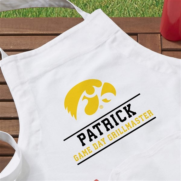 NCAA Iowa Hawkeyes Personalized Apron - 39437