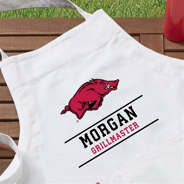 NCAA Arkansas Razorbacks Personalized Apron - 39517