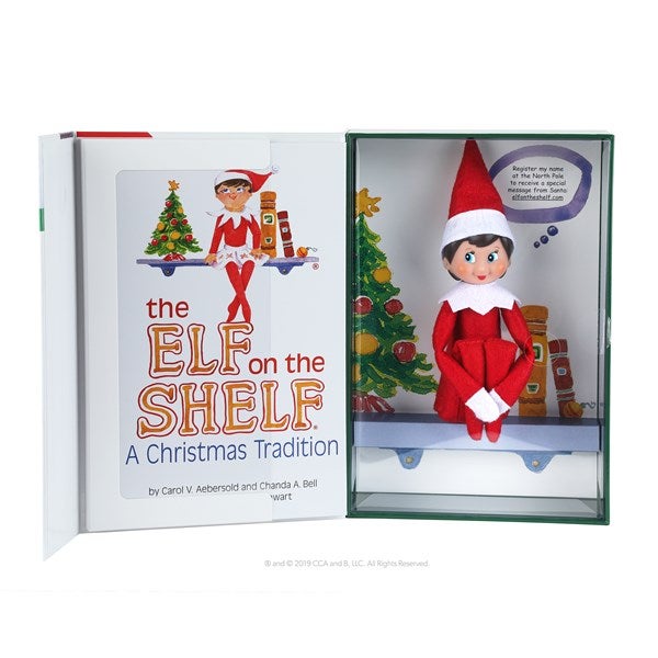 The Elf on the Shelf - Girl Light Tone