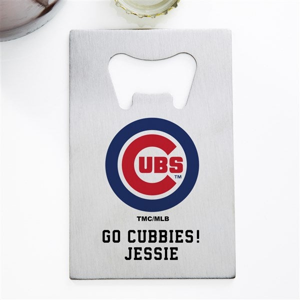 MLB Chicago Cubs Personalized Credit Card Size Bottle Opener - 39571