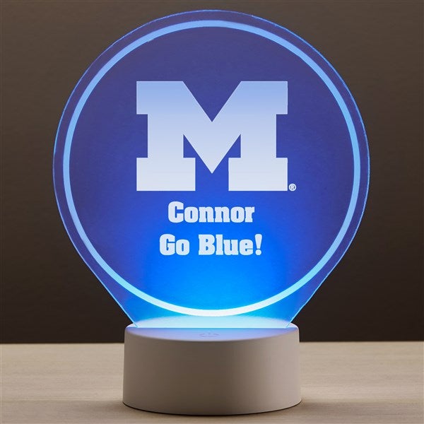 NCAA Michigan Wolverines Personalized LED Sign - 39648