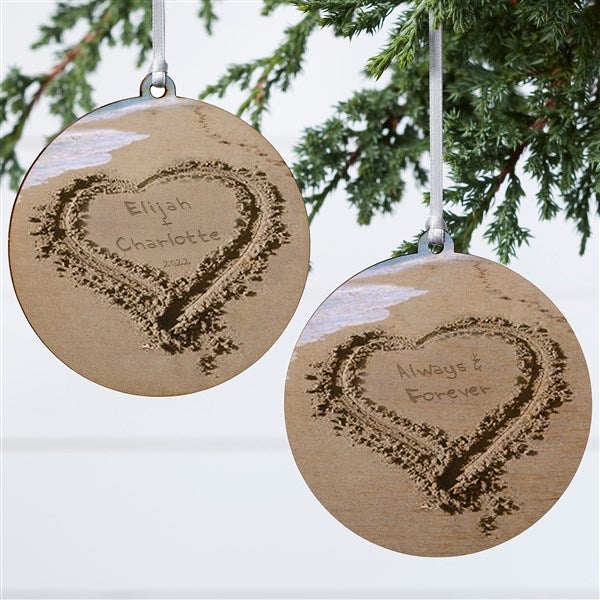 Our Paradise Island Personalized Ornament  - 39661