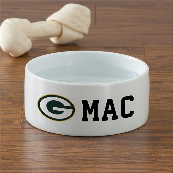 NFL Green Bay Packers Personalized Dog Bowls - 39741