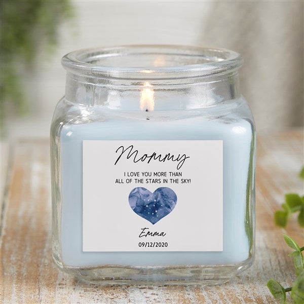Birthstone Constellations Personalized Glass Candles  - 39761