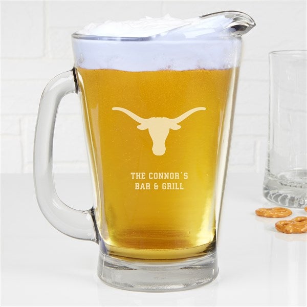 NCAA Texas Longhorns Personalized Drink Pitcher - 39768