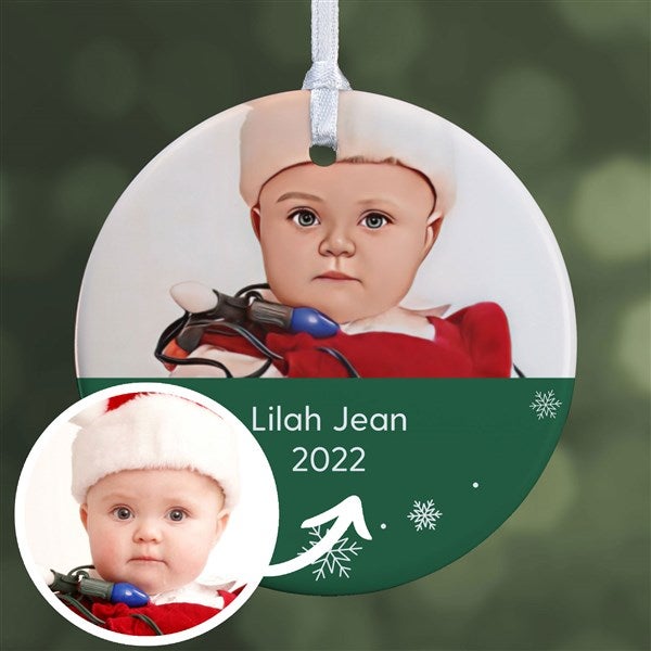 Cartoon Yourself Personalized Photo Ornament  - 39870