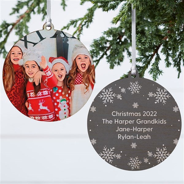 Cartoon Yourself Personalized Photo Ornament  - 39870