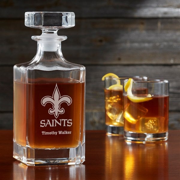 NFL New Orleans Saints Personalized Royal Decanter - 39878