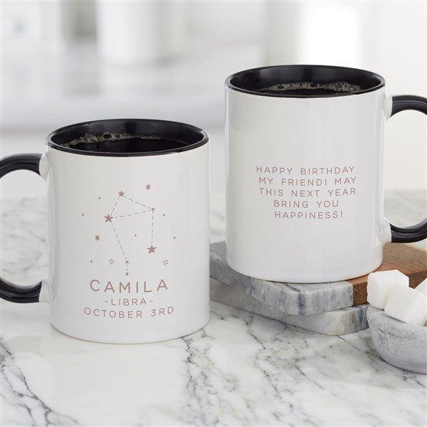Personalized Coffee Mug - Zodiac Constellations - 39954