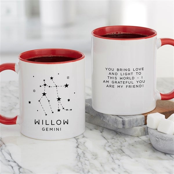 Personalized Coffee Mug - Zodiac Constellations - 39954