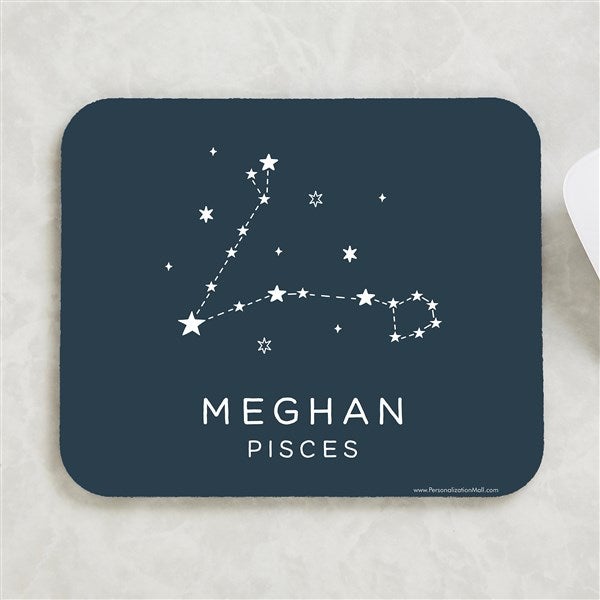 Zodiac Constellations Personalized Mouse Pad  - 39959