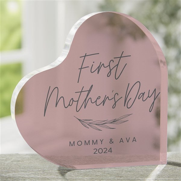 First Mother's Day Love Personalized Acrylic Keepsake  - 40007