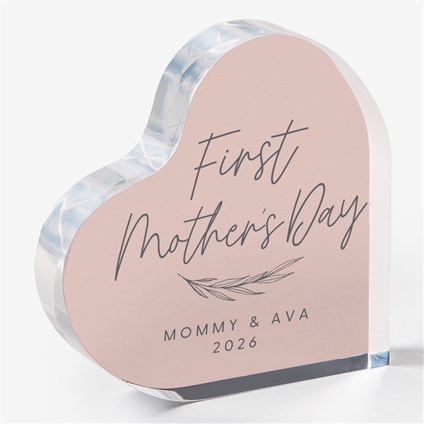 First Mother's Day Love Personalized Acrylic Keepsake  - 40007