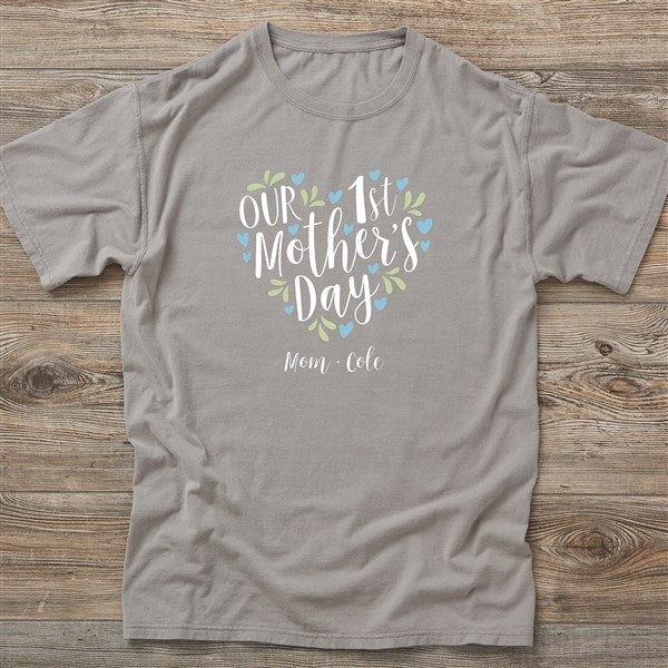 Our First Mother's Day Adult Personalized Shirts  - 40011