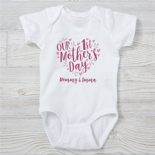 Our First Mother's Day Personalized Baby Clothing