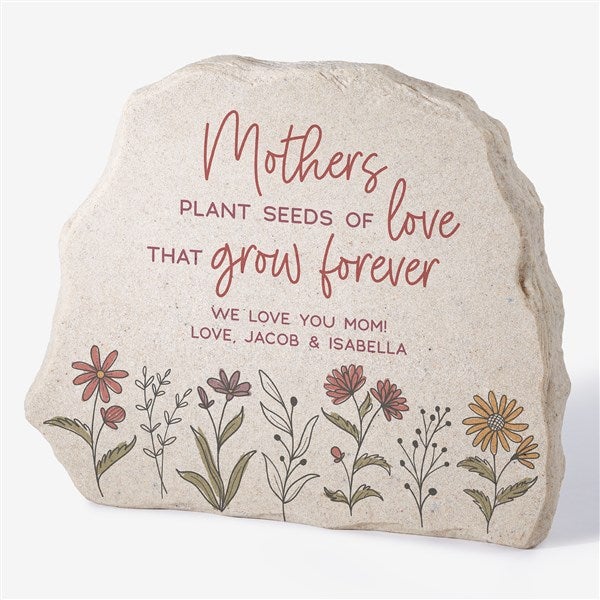 Love Blooms Here Personalized Standing Garden Stone  - 40027