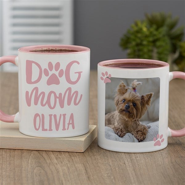 Dog Mom Personalized Coffee Mug  - 40166