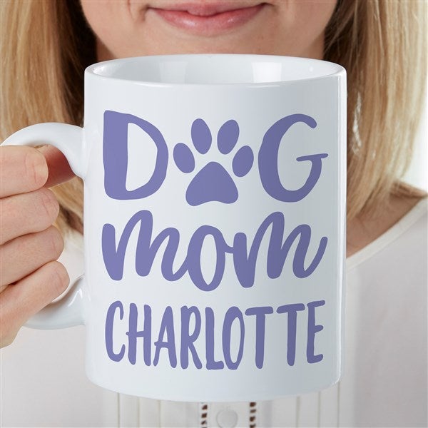 Dog Mom Personalized 30 oz. Oversized Coffee Mug  - 40167