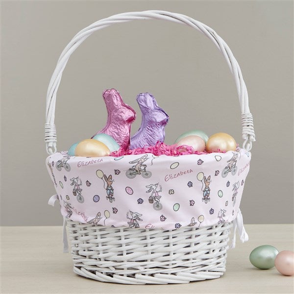 Easter PhiloSophie's® Personalized Easter Basket with Folding Handle  - 40213