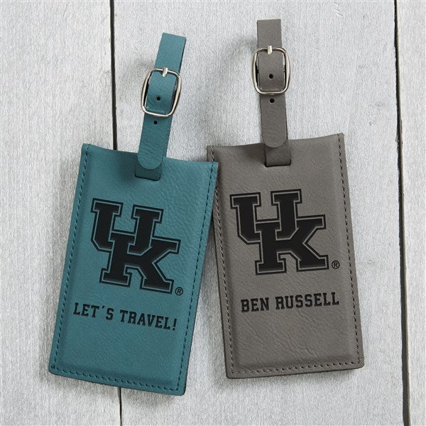 NCAA Kentucky Wildcats Personalized Leatherette Luggage Tag - 40314