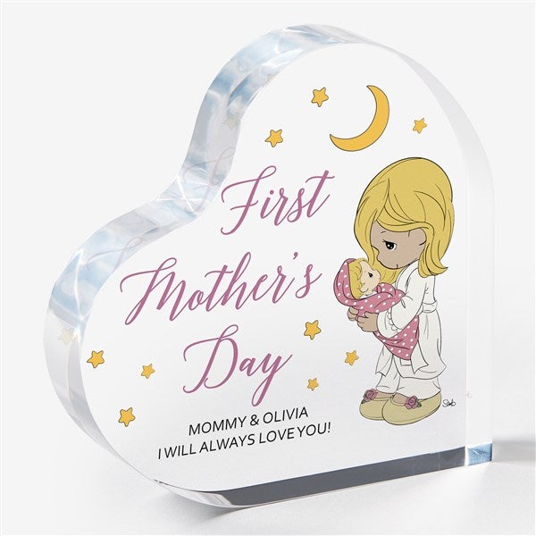 Personalized Acrylic Heart - Precious Moments® First Mother's Day - 40375