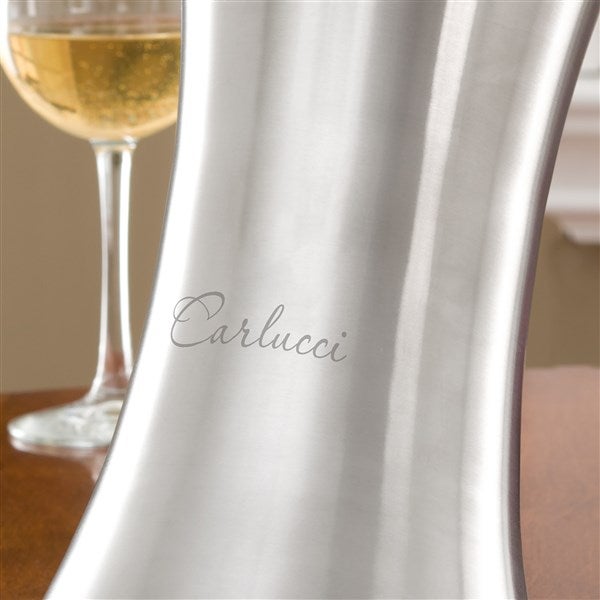 Classic Celebrations Personalized Stainless Steel Wine Chiller