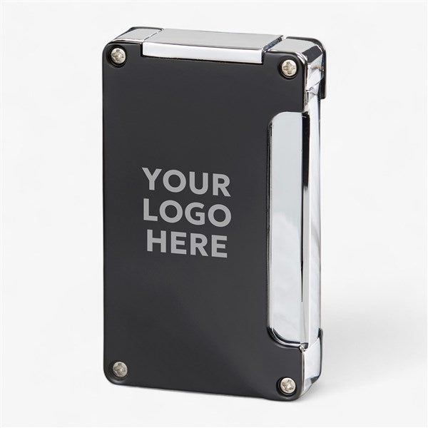 Personalized Logo Engraved Torch Lighter With Cigar Punch  - 40418