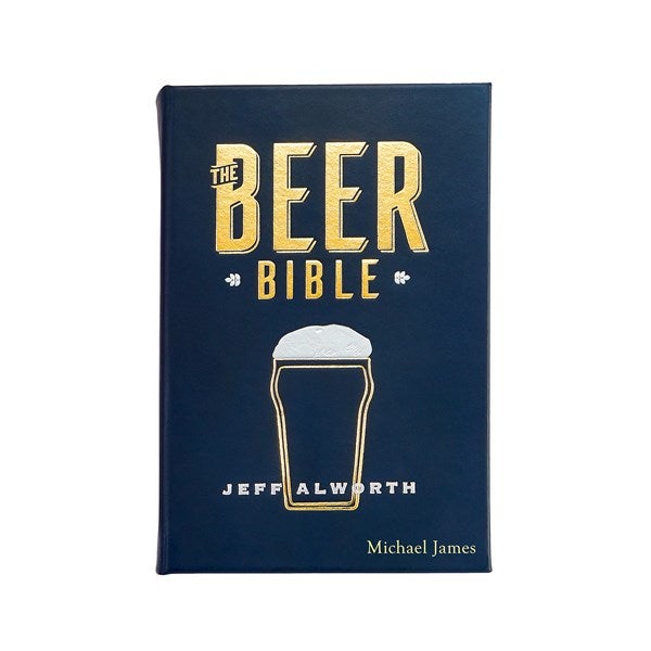 The Beer Bible Personalized Leather Book