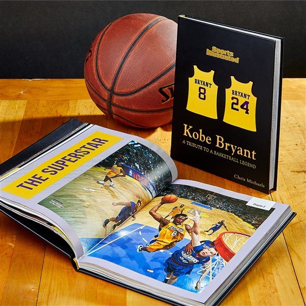 Kobe Bryant Personalized Leather Book  - 40457D