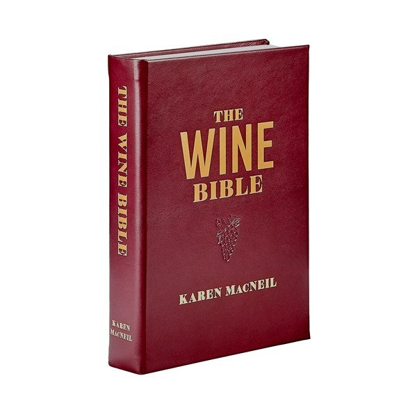 The Wine Bible Personalized Leather Book
