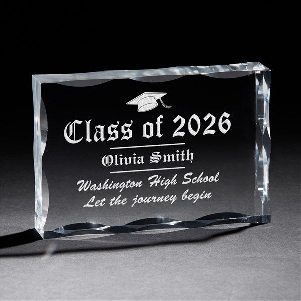 The Graduate Personalized Keepsake Block  - 40476