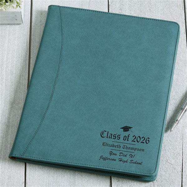 The Graduate Personalized Full Pad Portfolios  - 40481