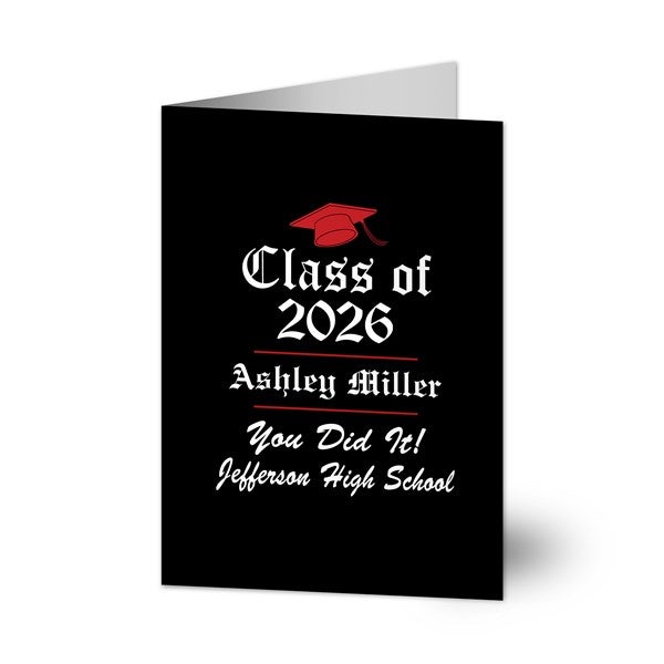 The Graduate Personalized Greeting Card  - 40482