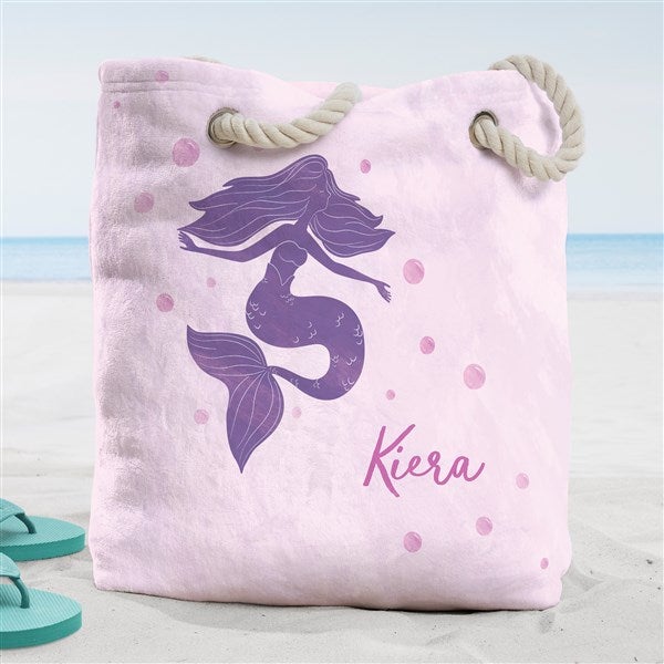 Personalized Beach Bag - Mermaid Kisses - 40507