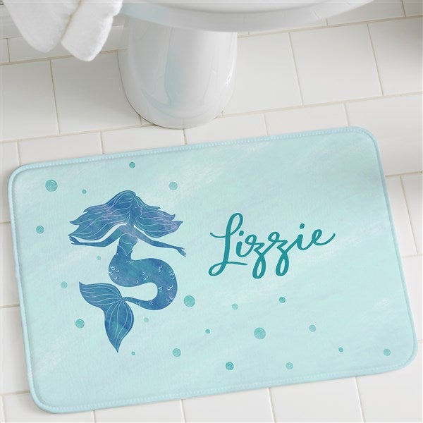 Personalized Foam Bath Mat - Mermaid Kisses - 40509