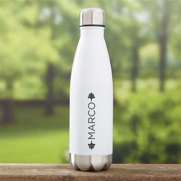 Fitness Fan Personalized Insulated Water Bottle  - 40532