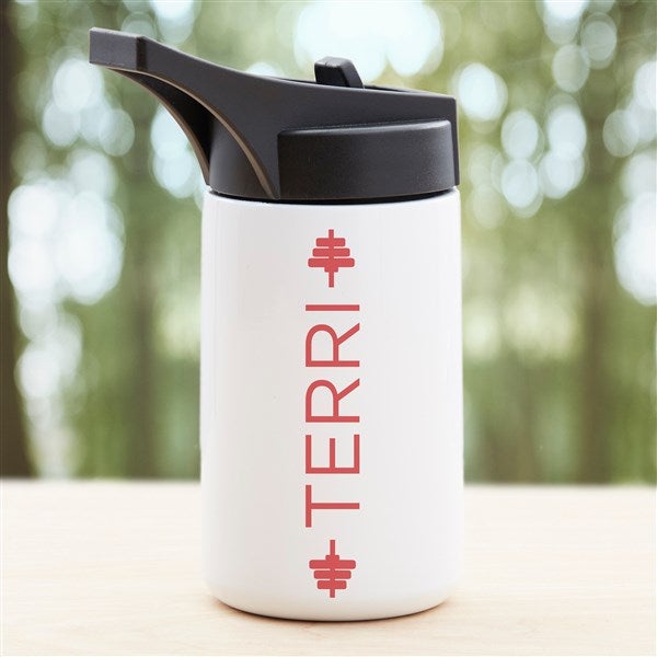 Fitness Fan Personalized Double-Wall Vacuum Insulated Water Bottle  - 40533