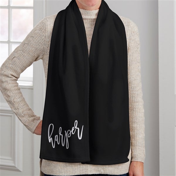 Trendy Script Personalized Women's Scarf  - 40559