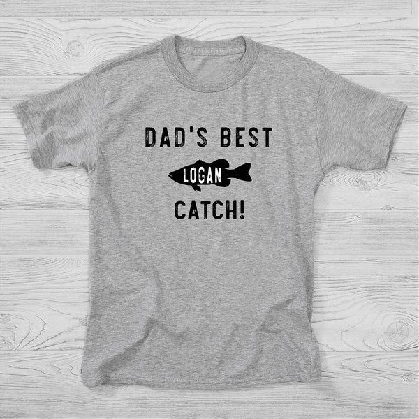 Reel Cool Like Dad Personalized Kids Shirt  - 40569