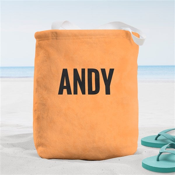 Neon Personalized Beach Bag  - 40639