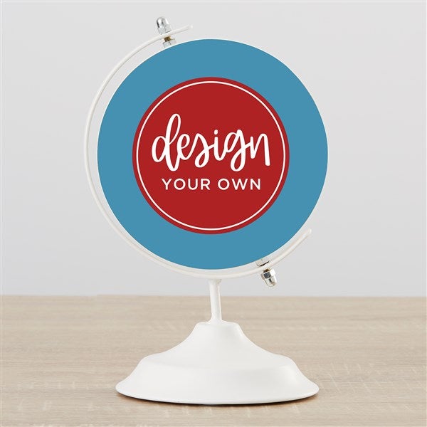 Design Your Own Personalized Wooden Decorative Globe  - 40646