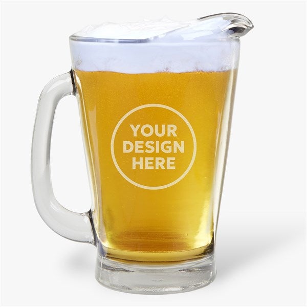 Personalized Logo Beer Pitcher - 40649