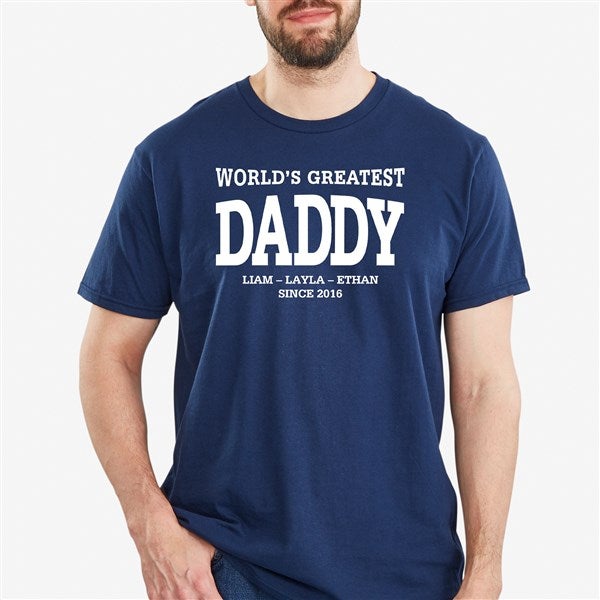 Personalized Men's Shirts - World's Greatest Dad - 40699
